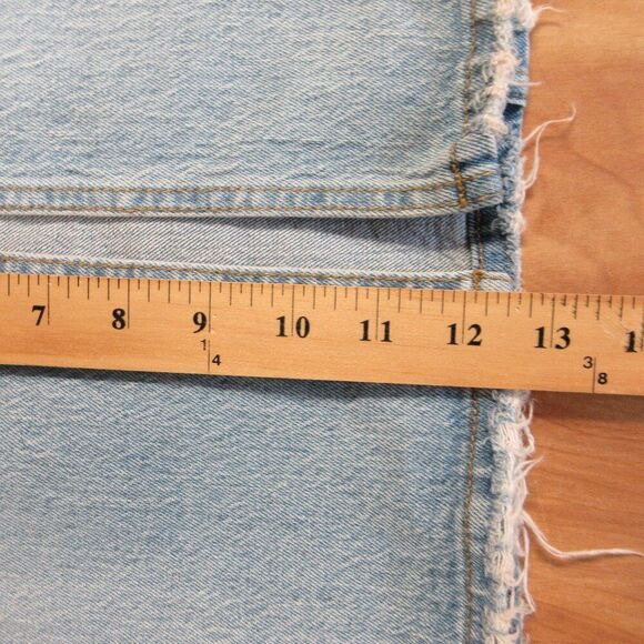 UNIVERSAL THREAD High Rise Denim Jean Midi Skirt Womens/Junior 17 Light Wash NWT - Picture 15 of 15